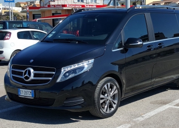 Rental vehicle for up to 7 passengers with chauffeur
